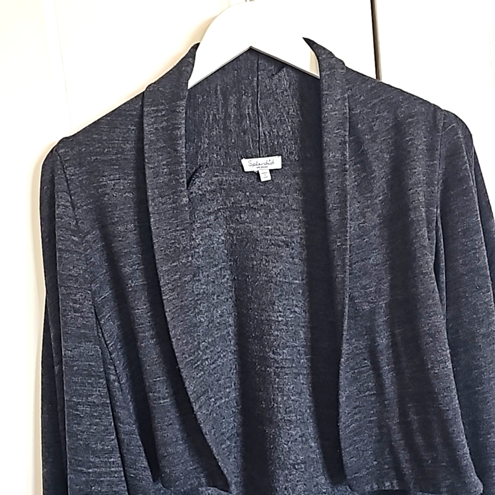 💕3/$30 💕  Charcoal Grey Lounge Jacket br Splendid